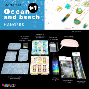 Starterset - Ocean and beach - Hangers - Versie #1